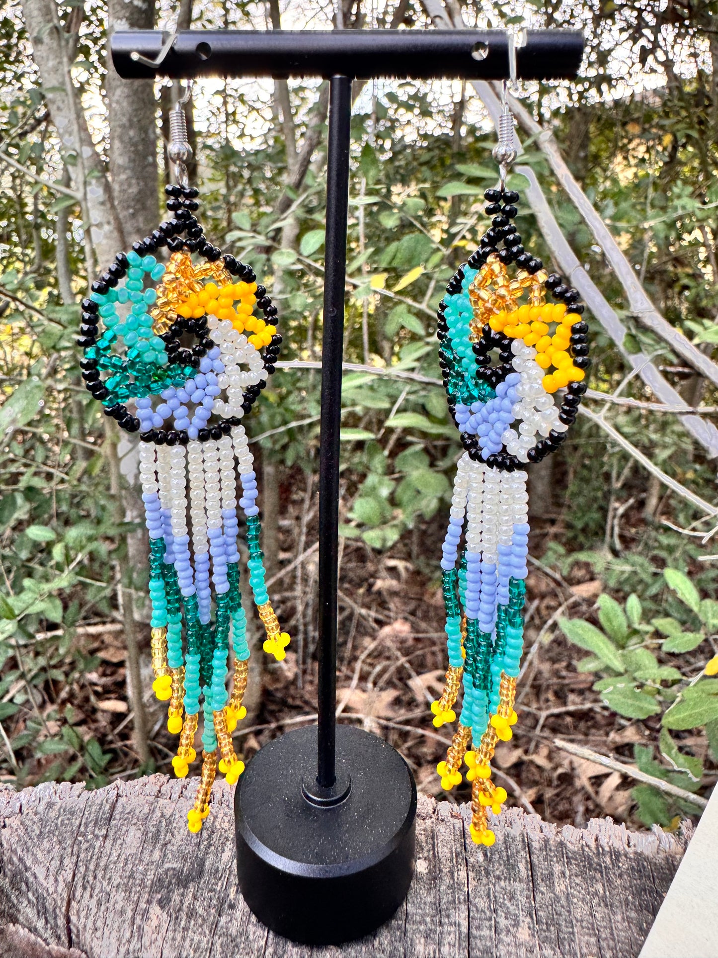Dreamcatchers Beaded Earrings