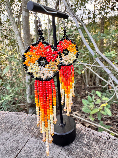 Dreamcatchers Beaded Earrings