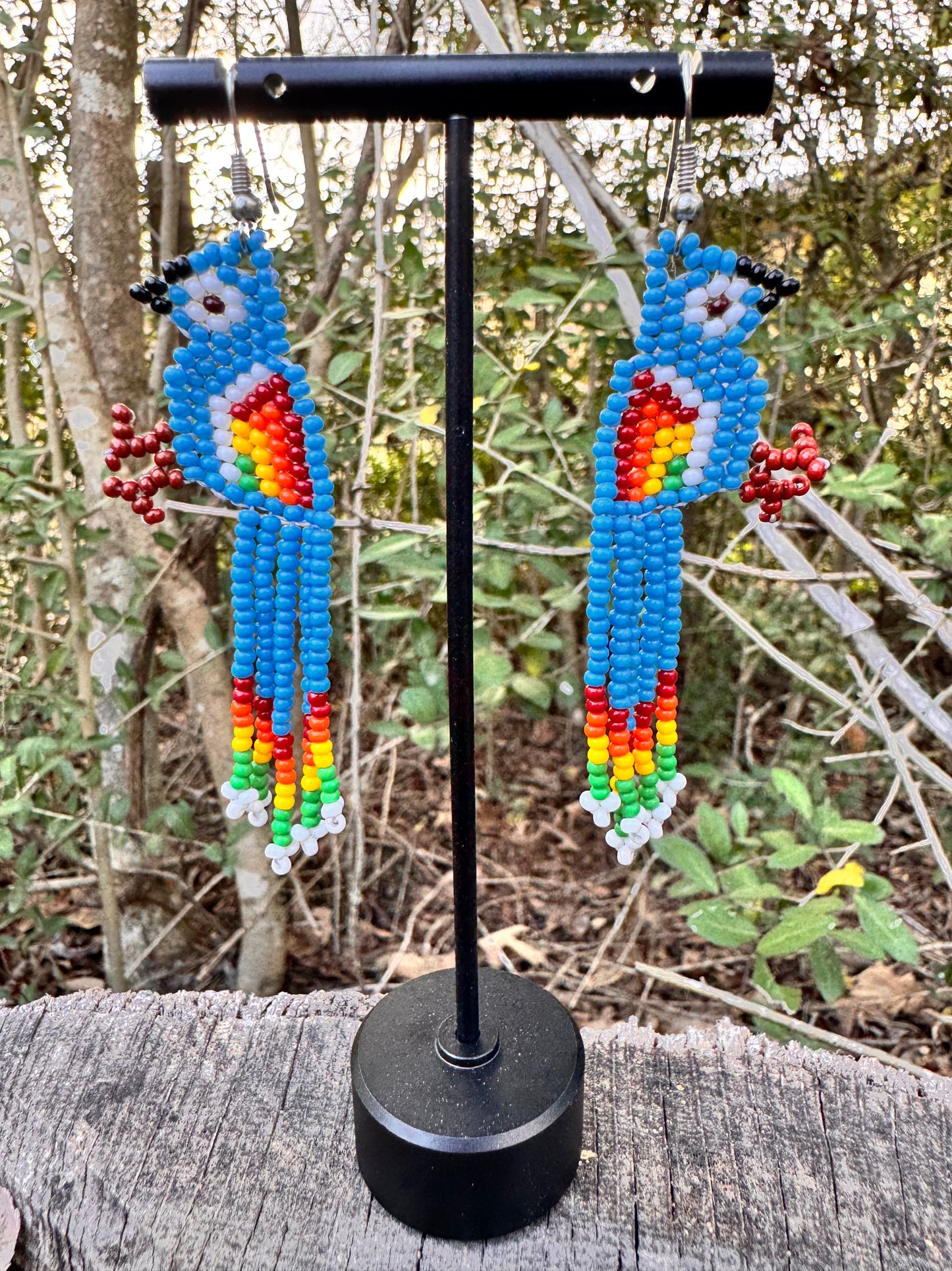 Traditional Beaded Earrings