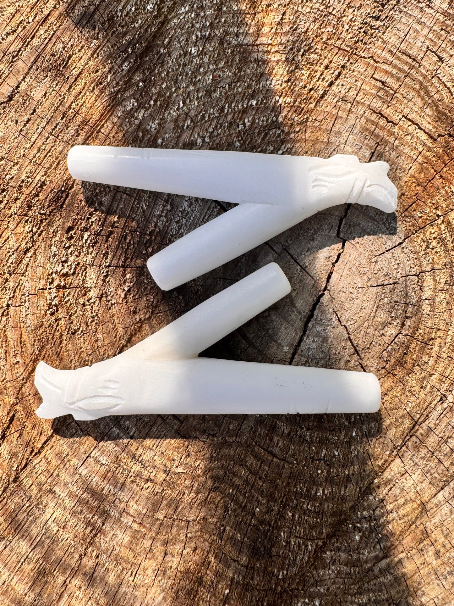 Stone Totem Head Kuripe