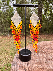 Traditional Beaded Earrings