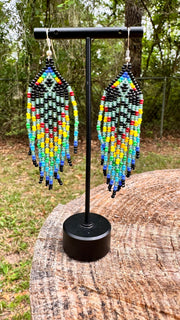 Traditional Beaded Earrings