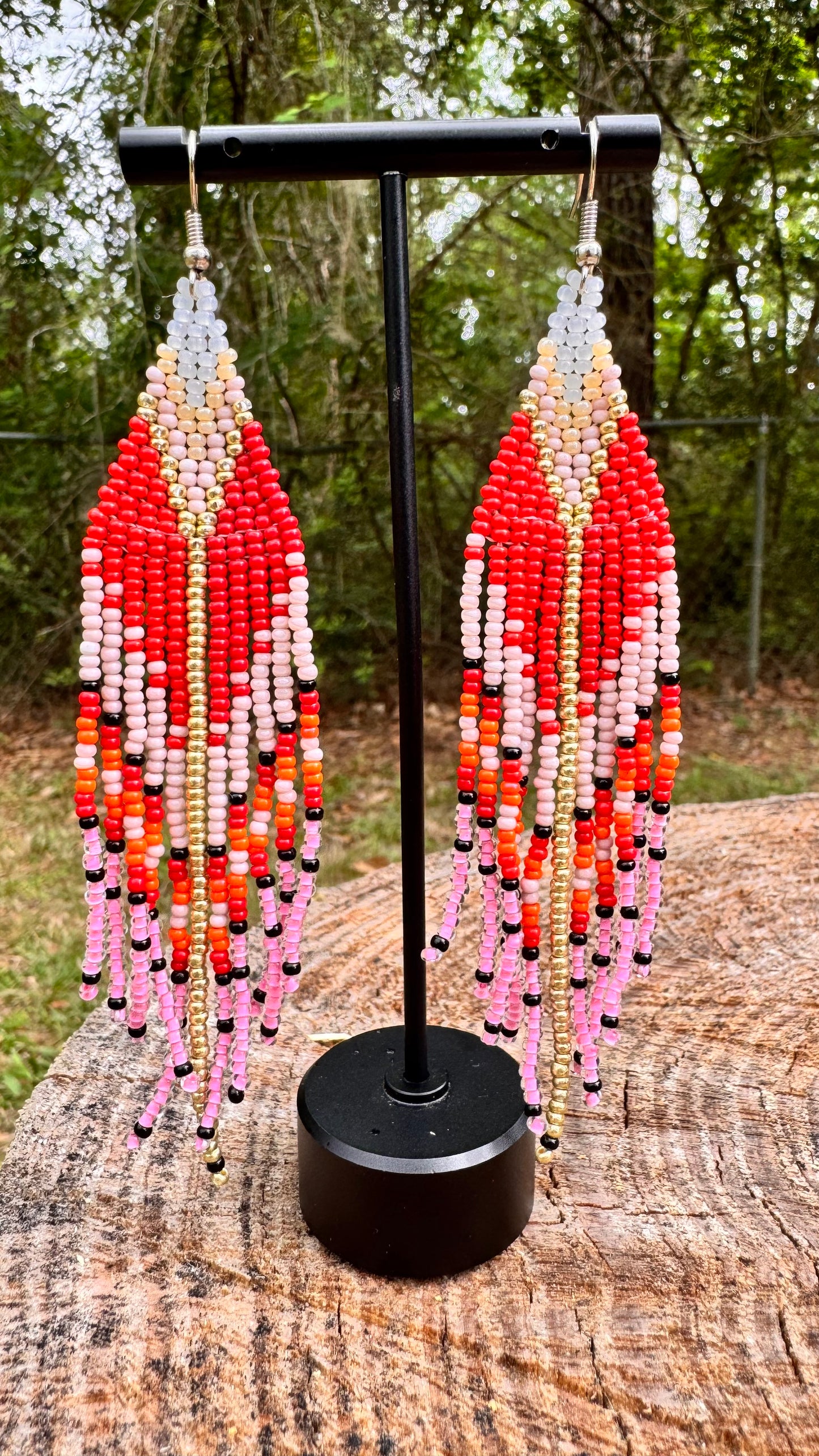 Traditional Beaded Earrings