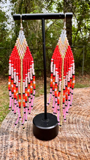 Traditional Beaded Earrings