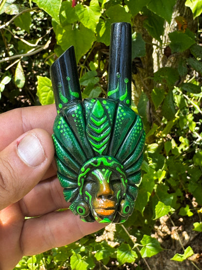 Astral Spirit of the Native Kuripe - Psychedelic UV Reactive