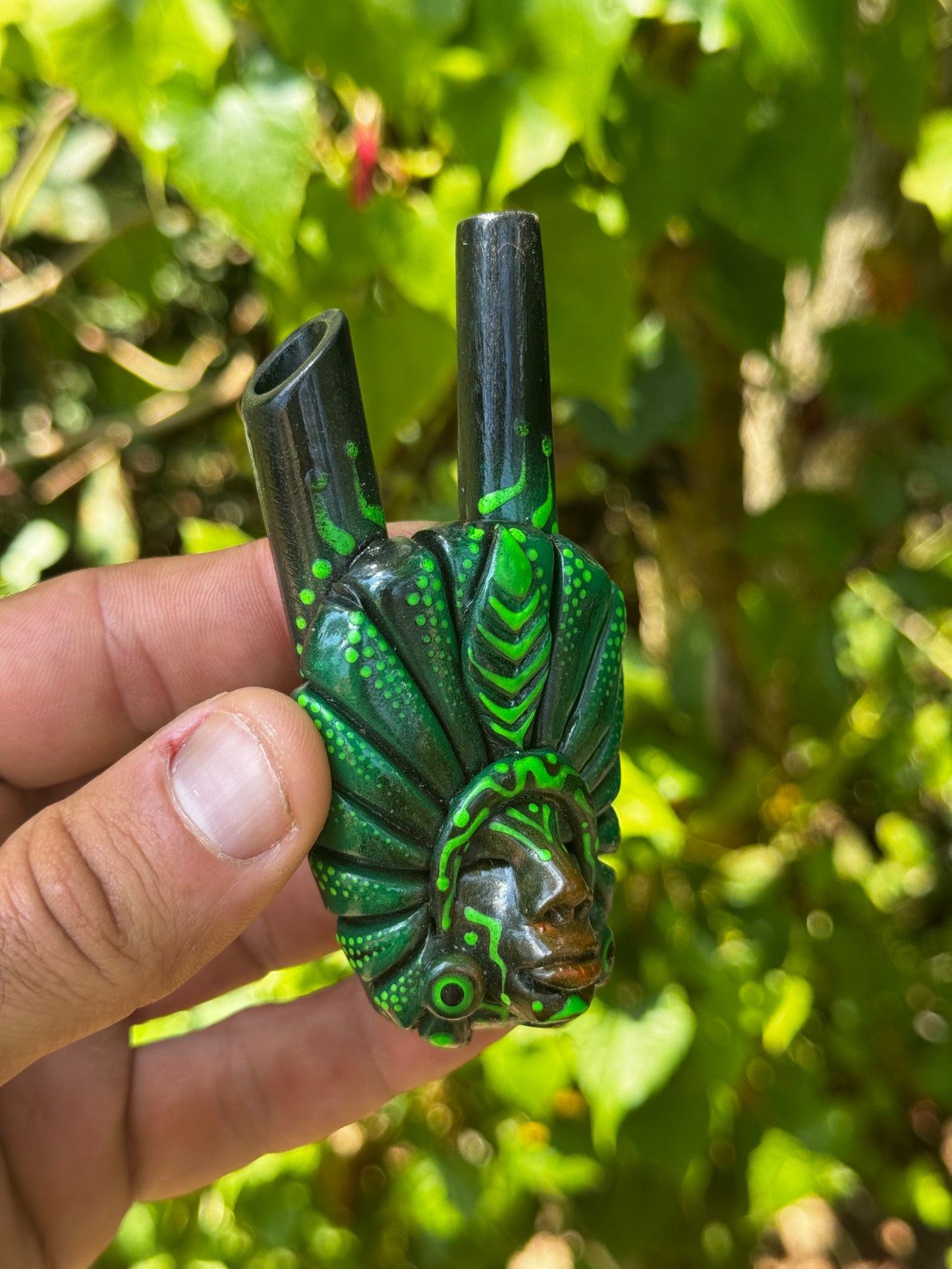 Astral Spirit of the Native Kuripe - Psychedelic UV Reactive
