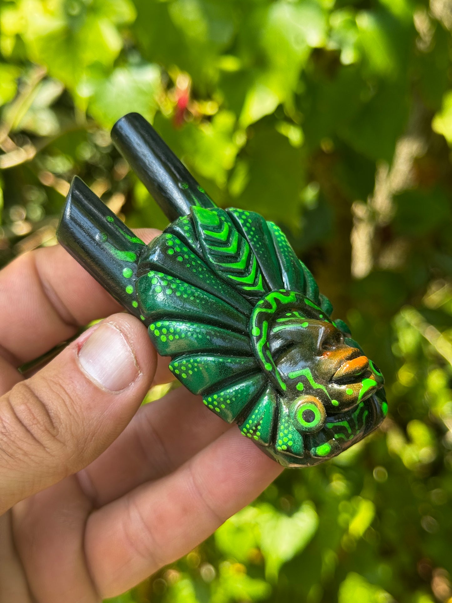 Astral Spirit of the Native Kuripe - Psychedelic UV Reactive