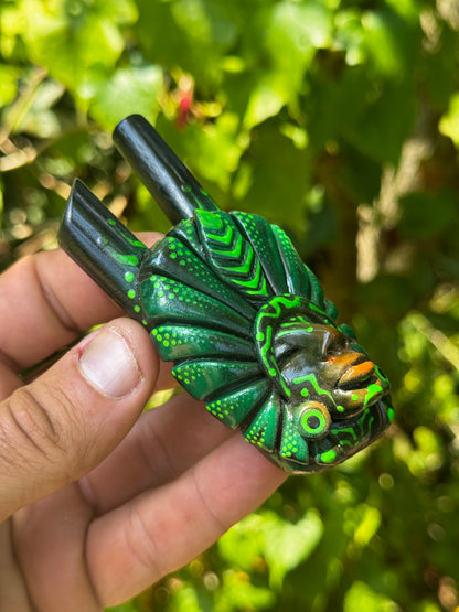 Astral Spirit of the Native Kuripe - Psychedelic UV Reactive