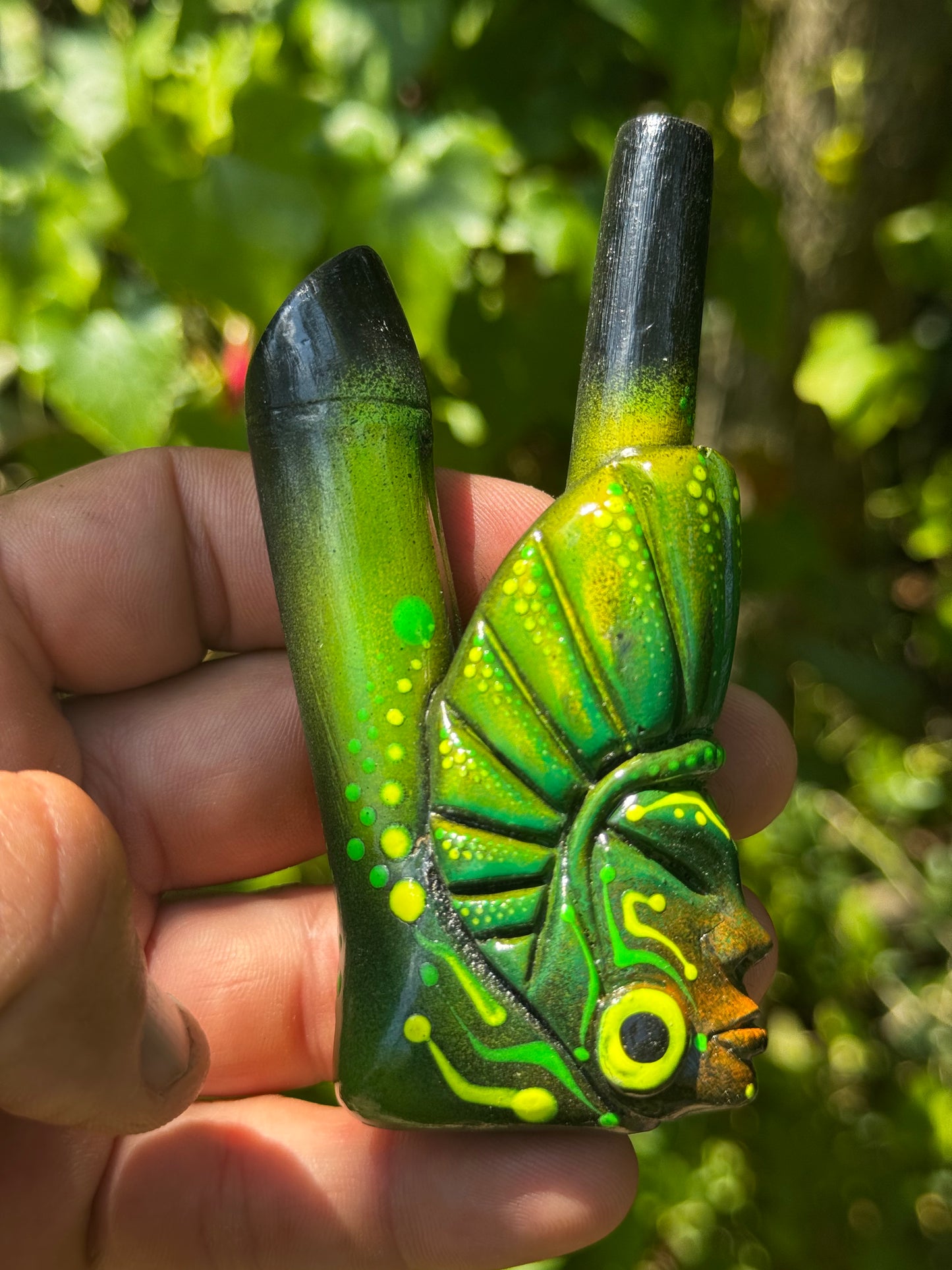 Astral Ancient of the Earth Kuripe - Psychedelic UV Reactive