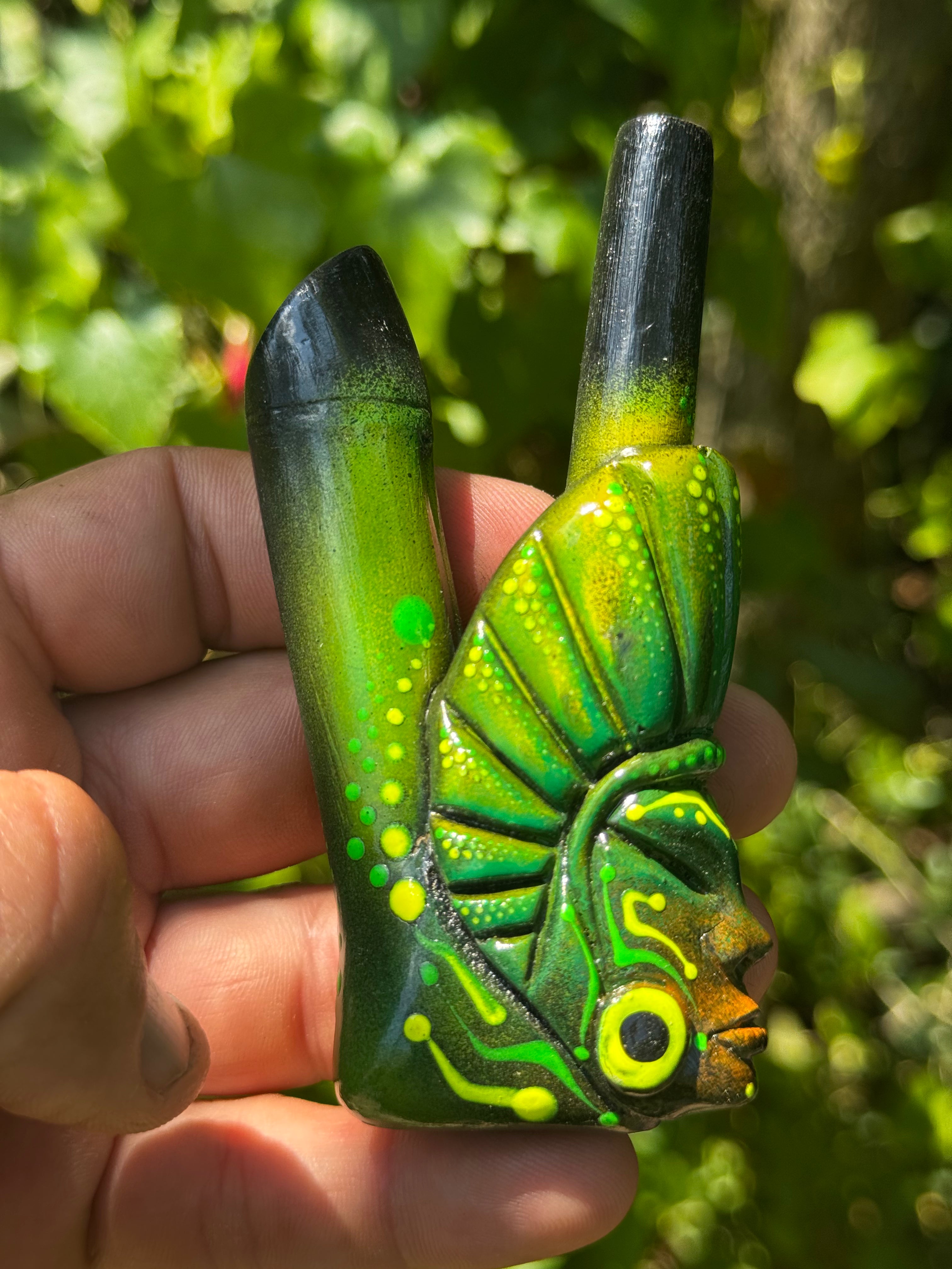 Astral Ancient of the Earth Kuripe - Psychedelic UV Reactive