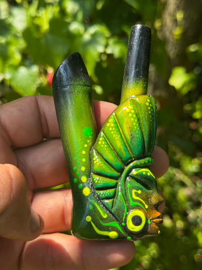 Astral Ancient of the Earth Kuripe - Psychedelic UV Reactive