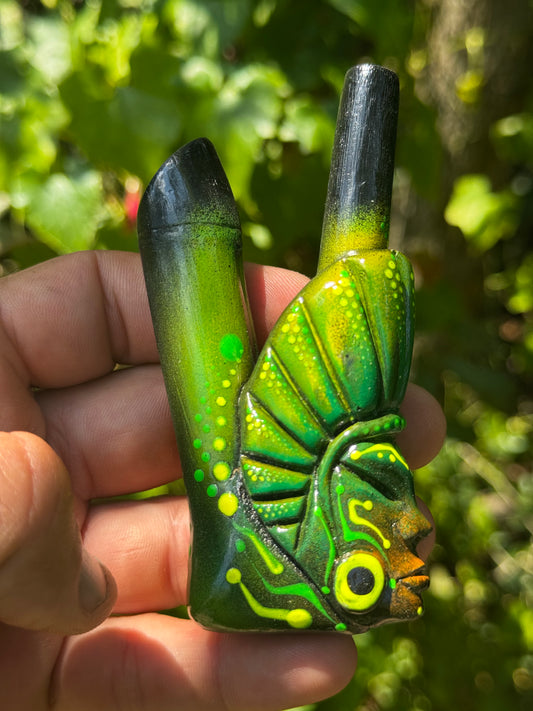 Astral Ancient of the Earth Kuripe - Psychedelic UV Reactive