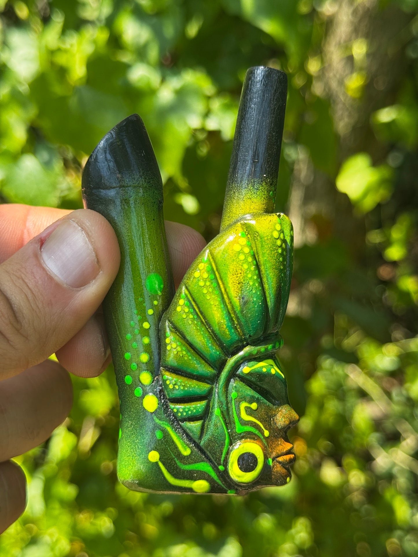 Astral Ancient of the Earth Kuripe - Psychedelic UV Reactive