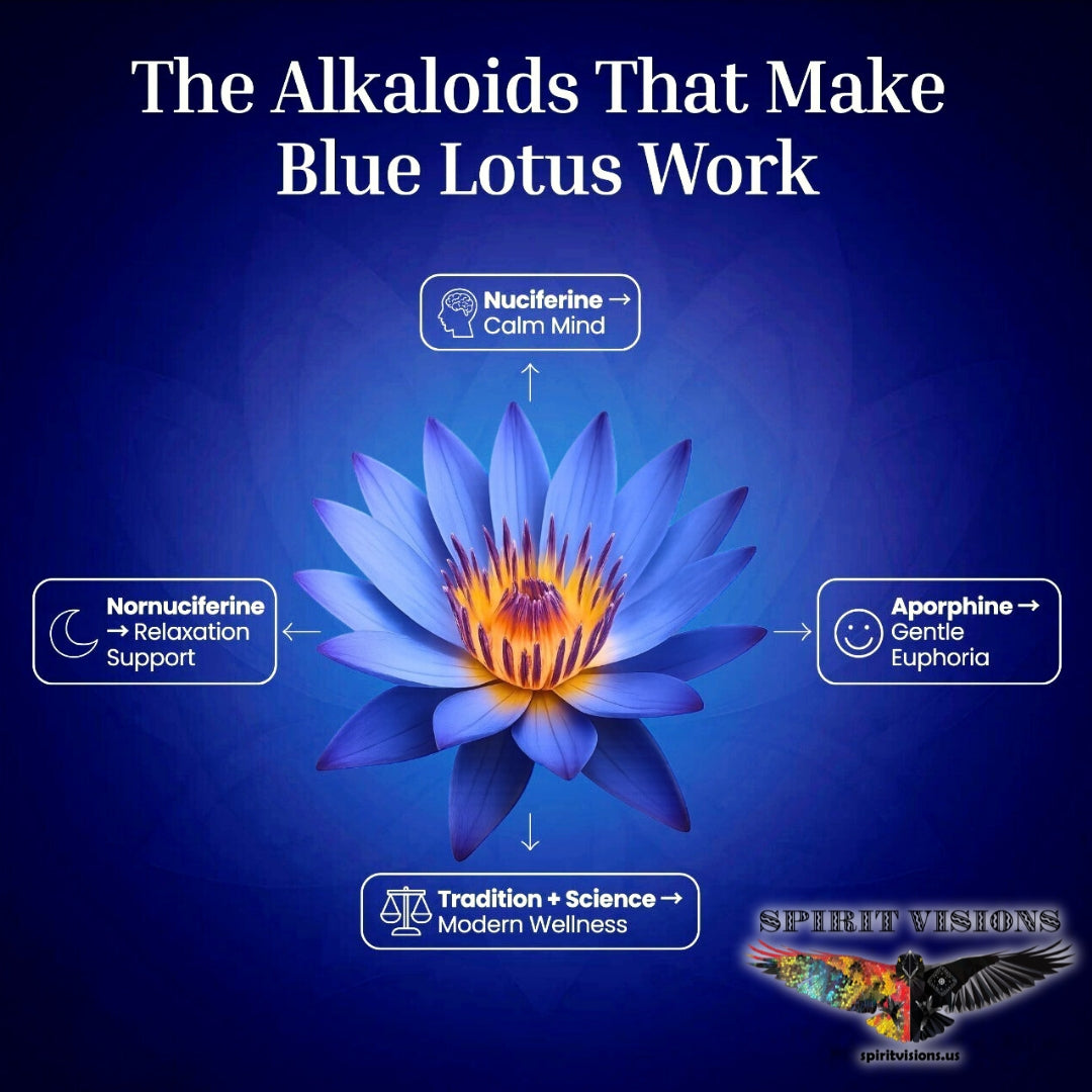 BLUE LOTUS Hapé - Spirit Visions Exclusive