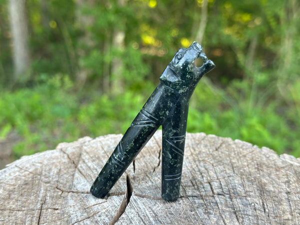 天然石セット カピ様 Stone Totem Kuripe for Hapé Rituals and Ancestral Wisdom