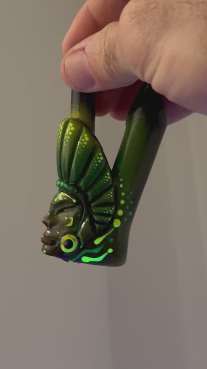 Astral Ancient of the Earth Kuripe - Psychedelic UV Reactive