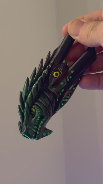 Astral Dragon Yaruná Kuripe - Psychedelic UV Reactive