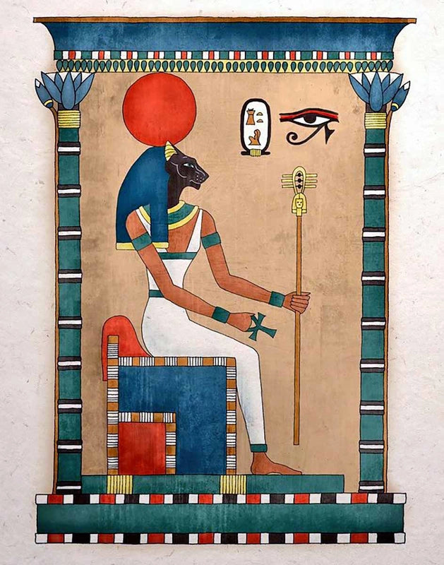 Bastet - Egyptian Cat Goddess Kuripe