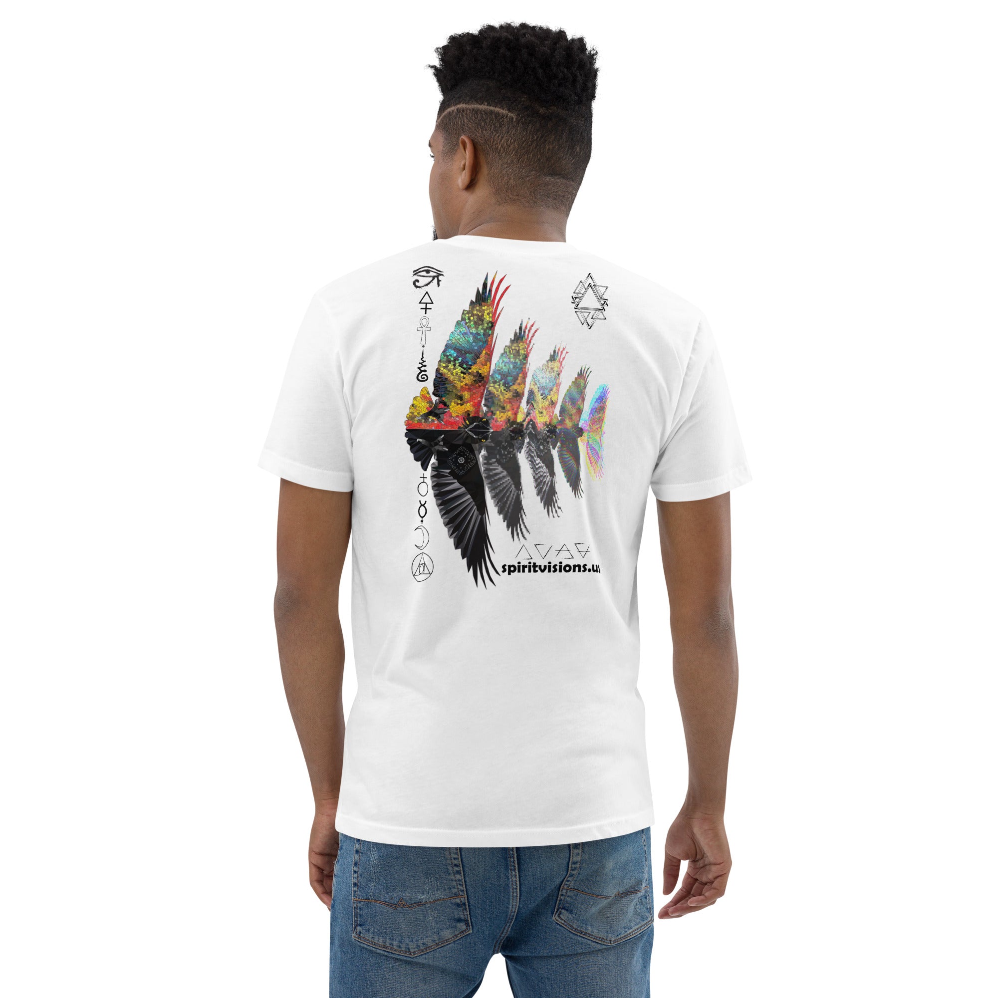 Men's fitted T-shirt "Alchemy"