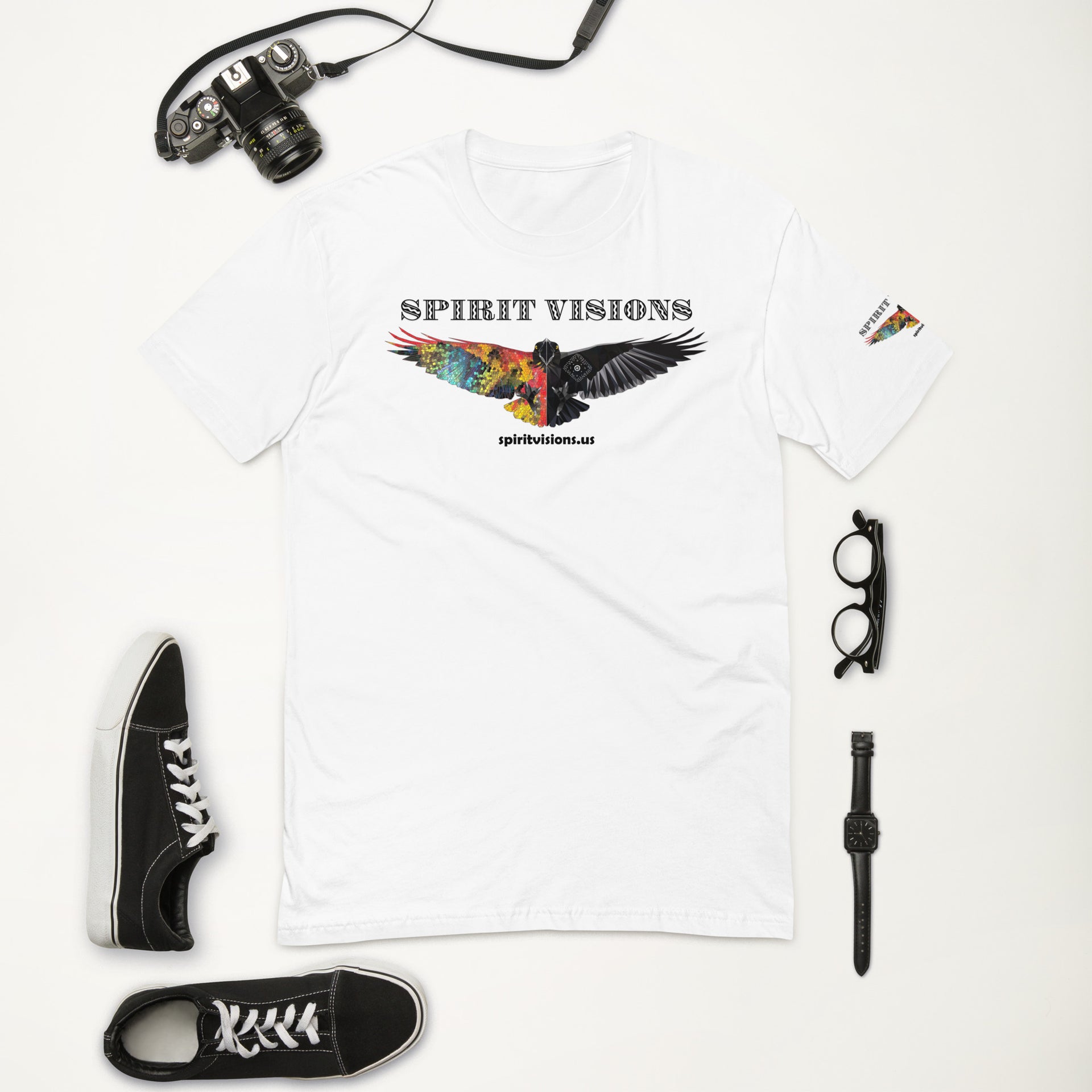 Mens Fitted T-shirt: Comic strip