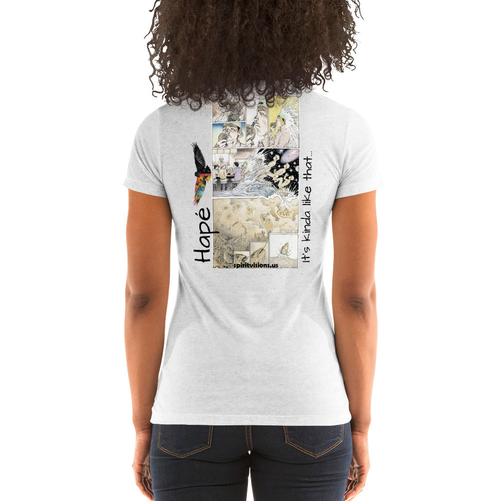 Ladies' t-shirt: Comic strip